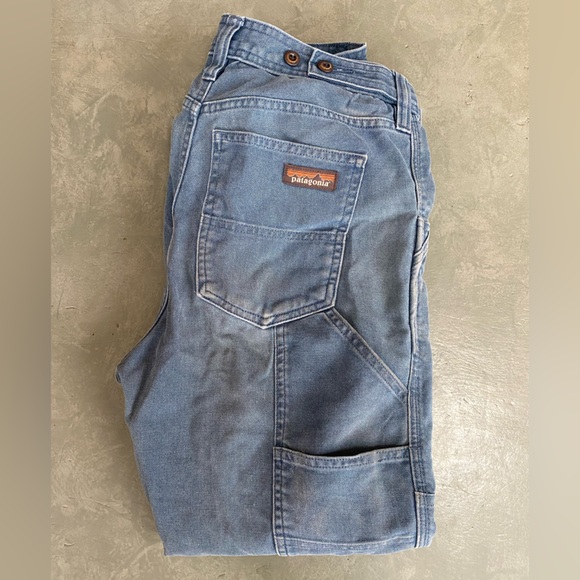 Patagonia Women’s All Seasons Canvas Double Knee Pants Size 4 - Picture 1 of 8